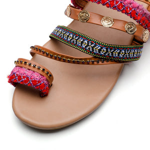 Blinged Out Boho Sandals